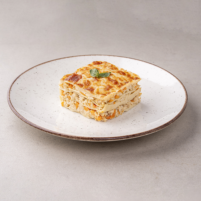 Chicken & Pumpkin Lasagna